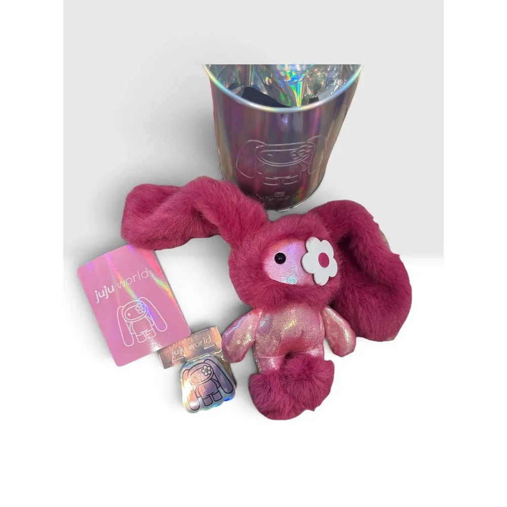 CJ Hendry Juju World Pink Magenta Plush Pendant Billie Hong Kong Exclusive